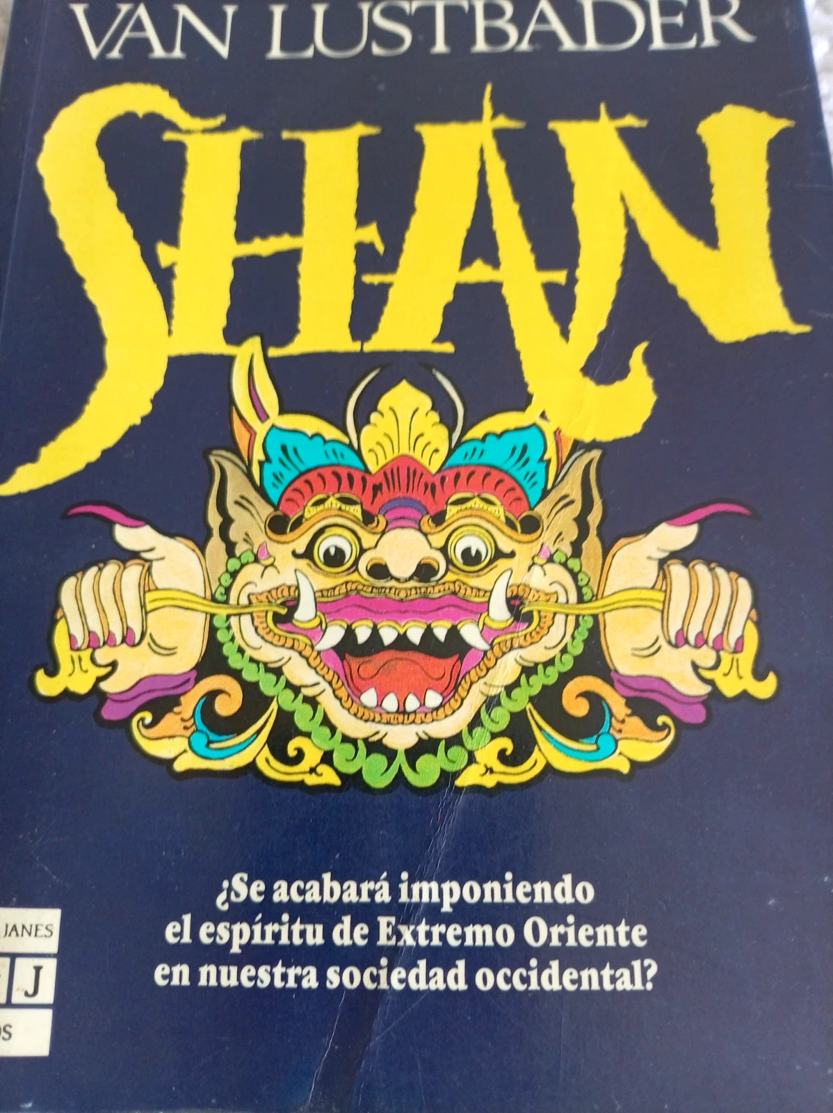 Libro vintage Shan Eric Van Lustbader Plaza Janes thriller novela 2