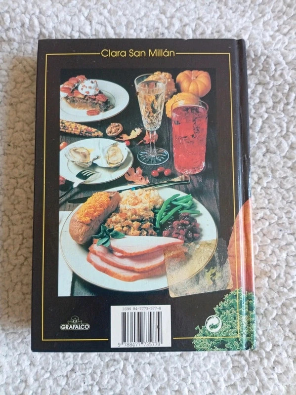 Libro de cocina vintage 500 Recetas Microondas Clara San Millan Editorial Grafalco 2