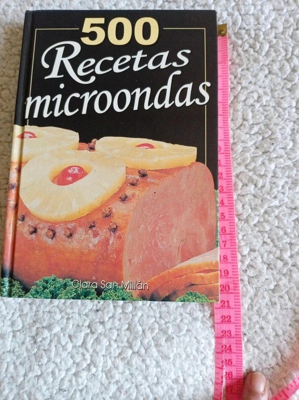 Libro de cocina vintage 500 Recetas Microondas Clara San Millan Editorial Grafalco 5