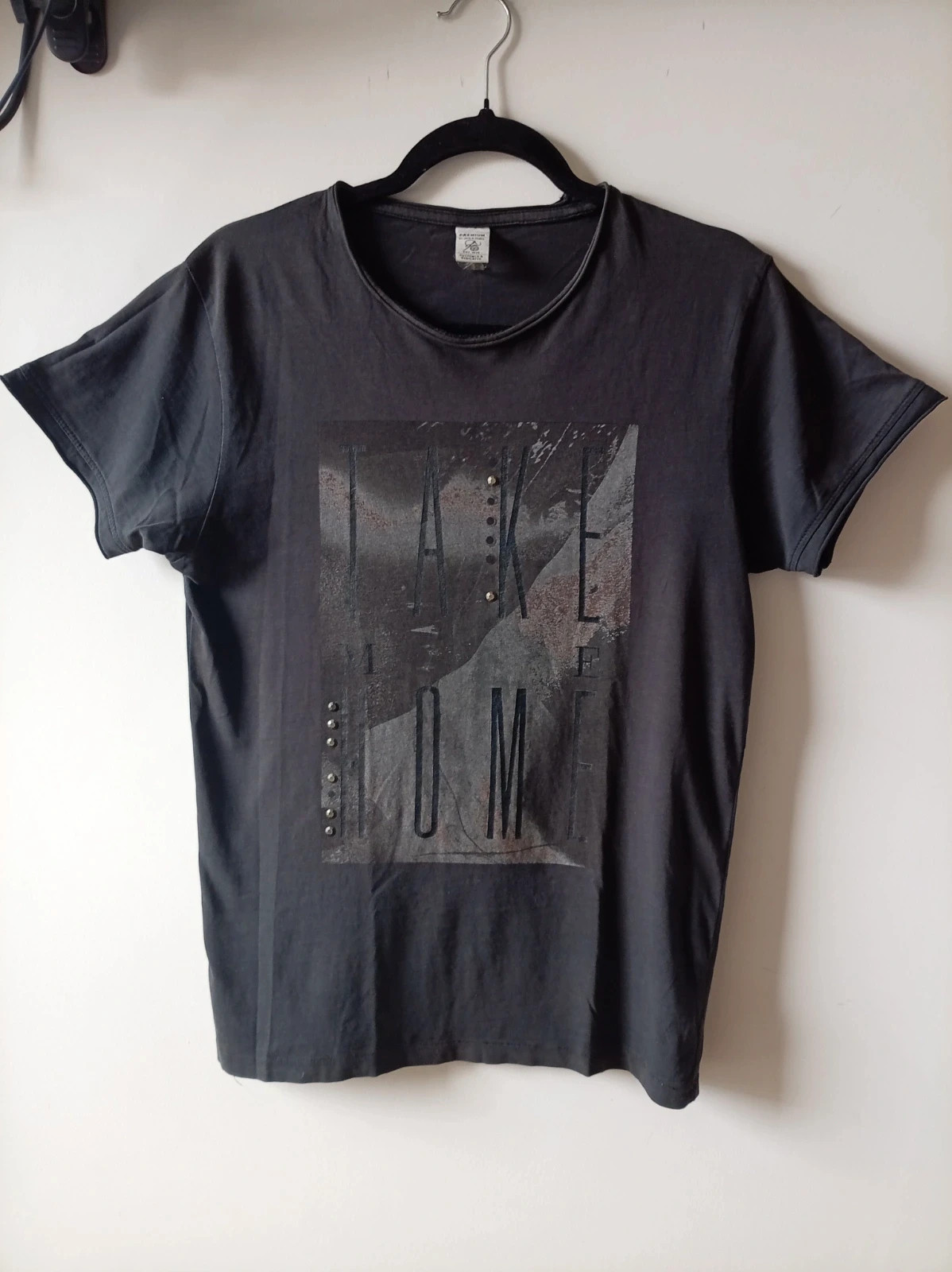Camiseta JACK & Jones negra estampada talla L – Jack & Jones – taille L