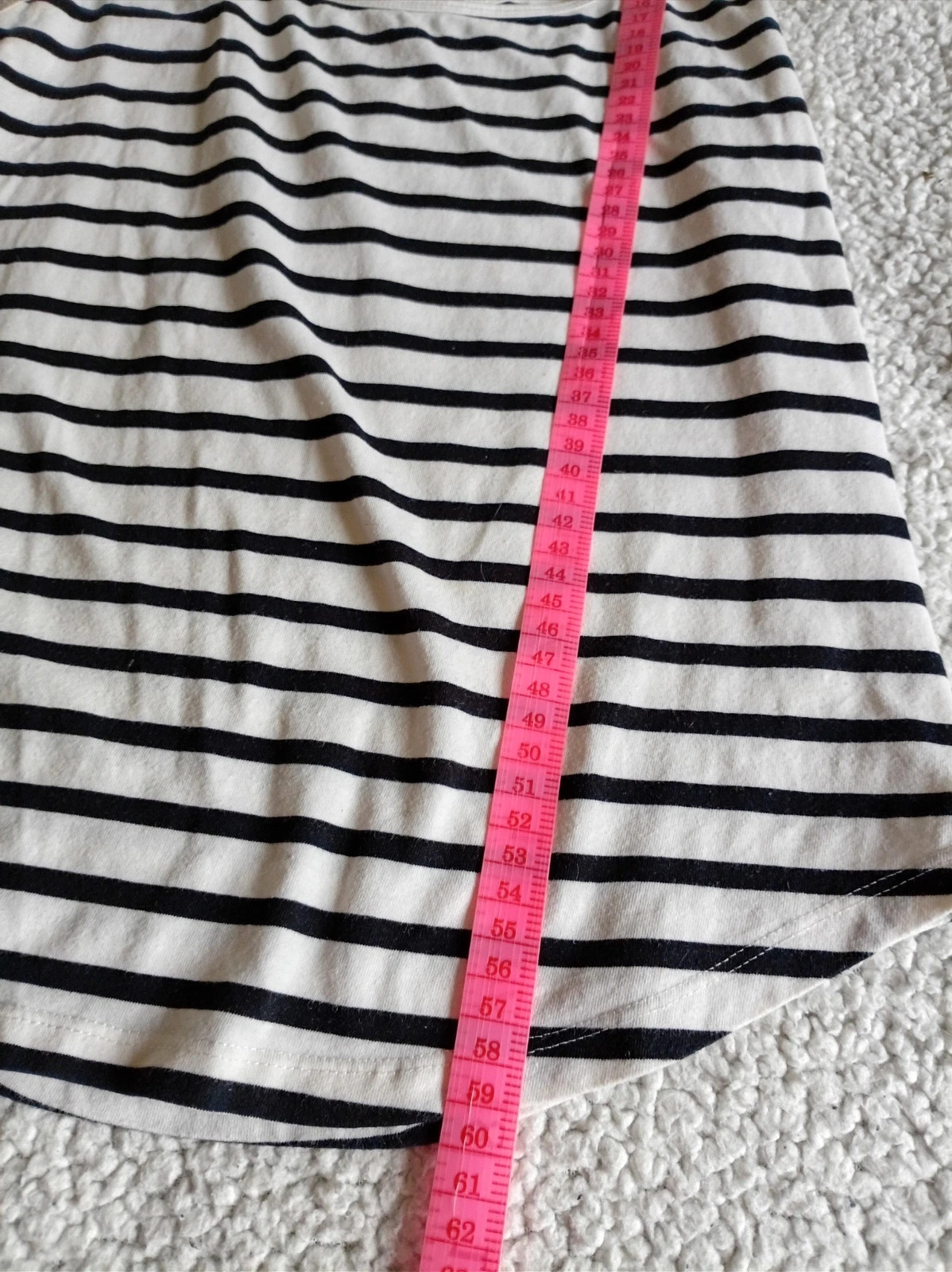 Camiseta tirantes rayas negras y blancas marineras Bershka striped tank top L – Bershka – taille L / 40 / 12 5