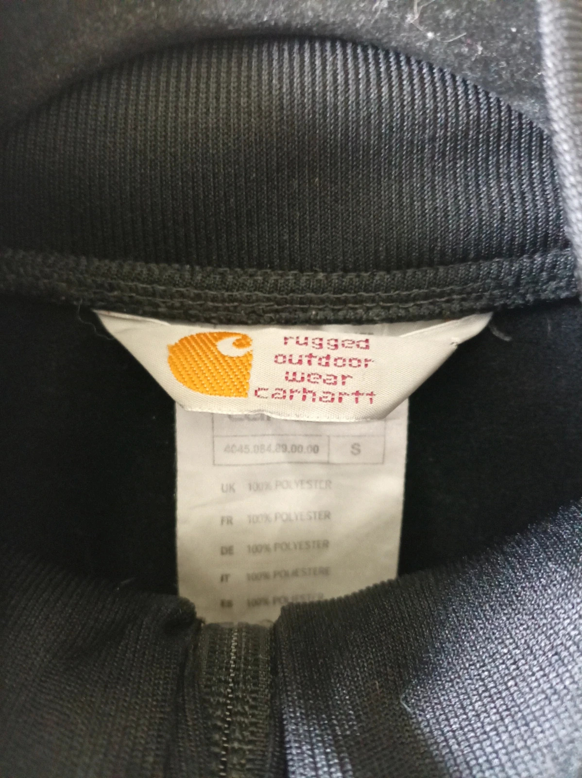 Chaqueta Carhartt Vintage Black Track Jacket S Workwear Streetwear – Carhartt – taille S / 36 / 8 3