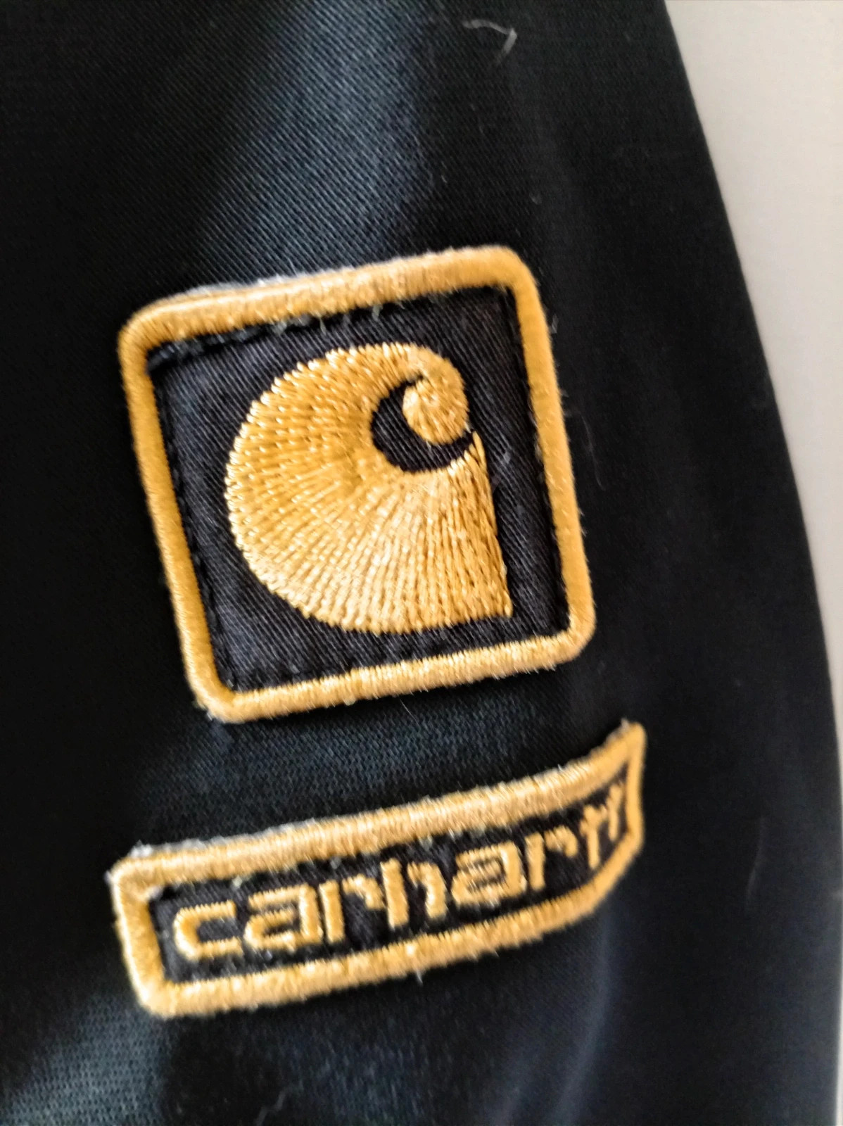 Chaqueta Carhartt Vintage Black Track Jacket S Workwear Streetwear – Carhartt – taille S / 36 / 8 4