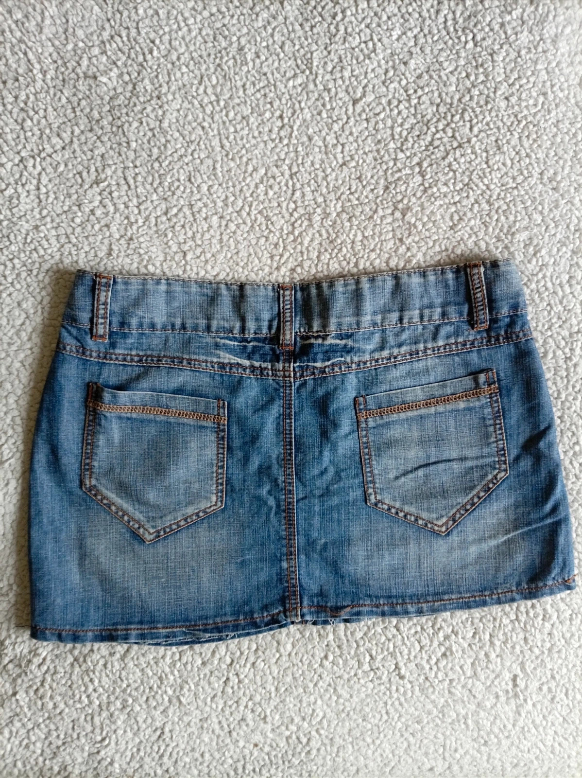 Minifalda vaquera M Sasa estilo Y2K denim Talla 44 XL L vintage – Miss Sasa – taille XXL / 44 / 16 2
