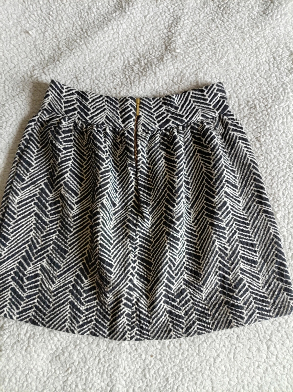 Falda mini Cayro Modas taille S jupe jacquard chevron skirt – Cayro – taille S / 36 / 8 2