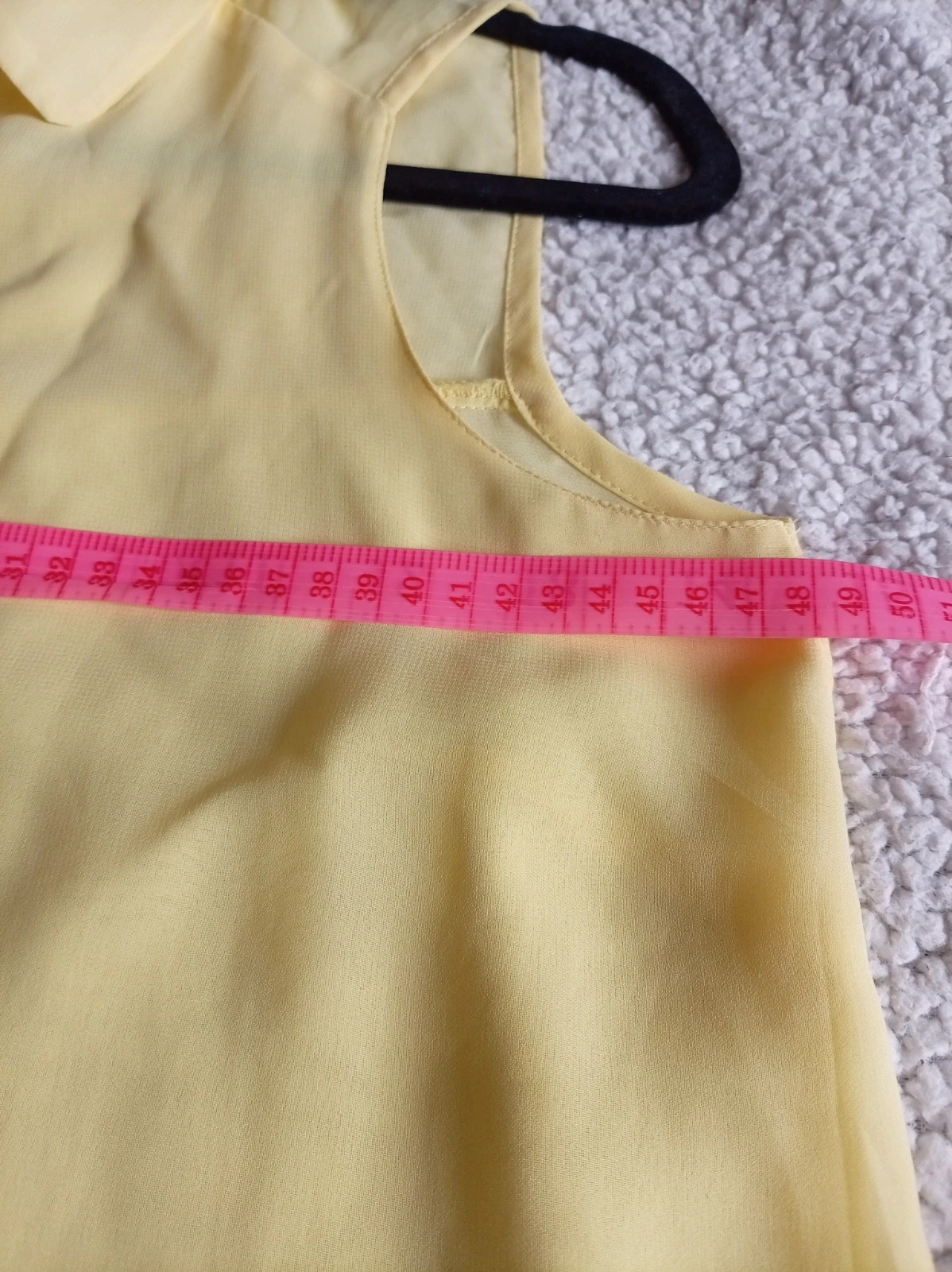 Blusa Camisa Sin Mangas Pimkie Amarillo Yellow Sleeveless Blouse Talla M L – Pinkie – taille M / 38 / 10 3