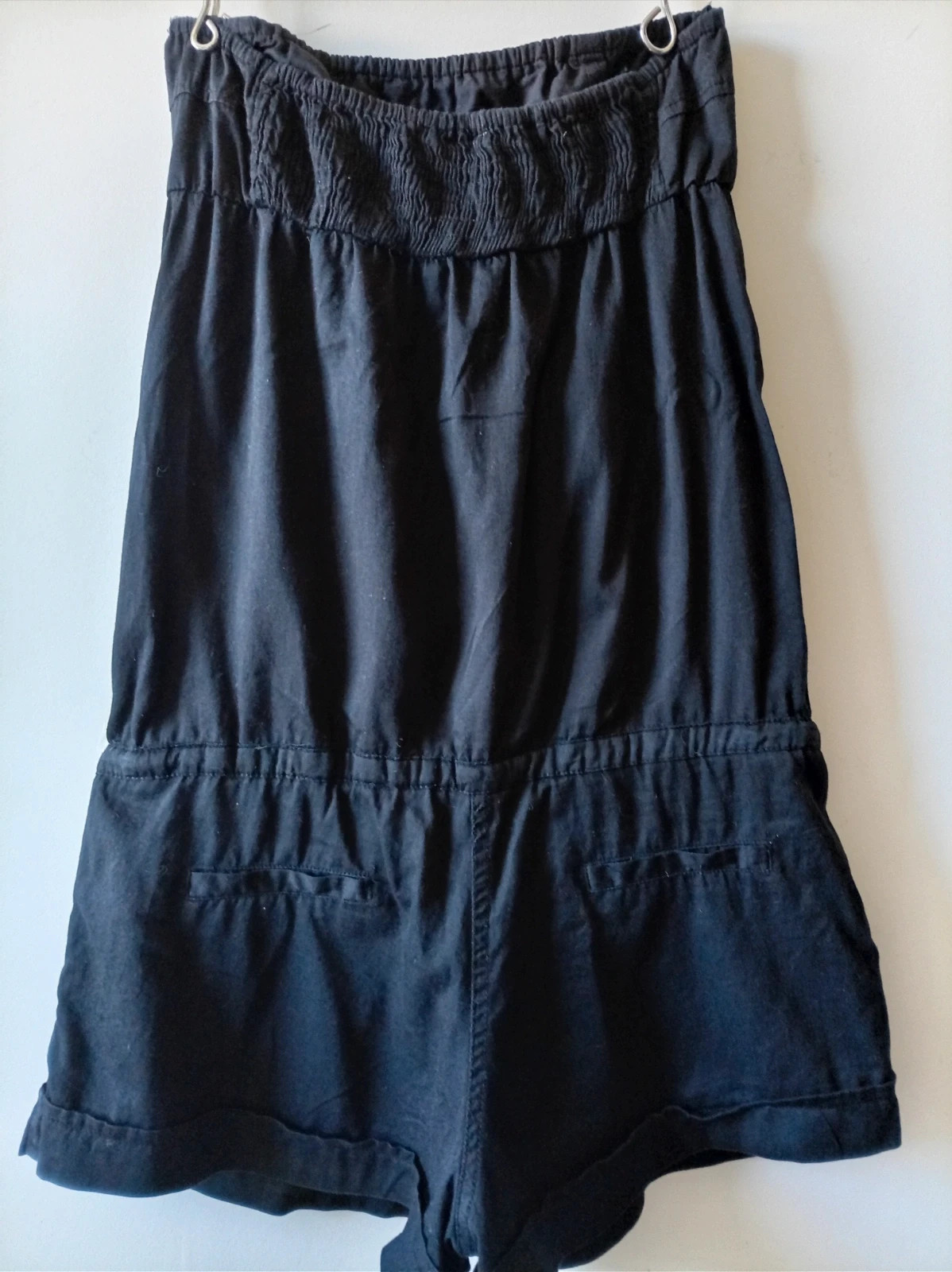 Mono Corto Strapless Black Jumpsuit Bershka Talla M – Bershka – taille M / 38 / 10 2