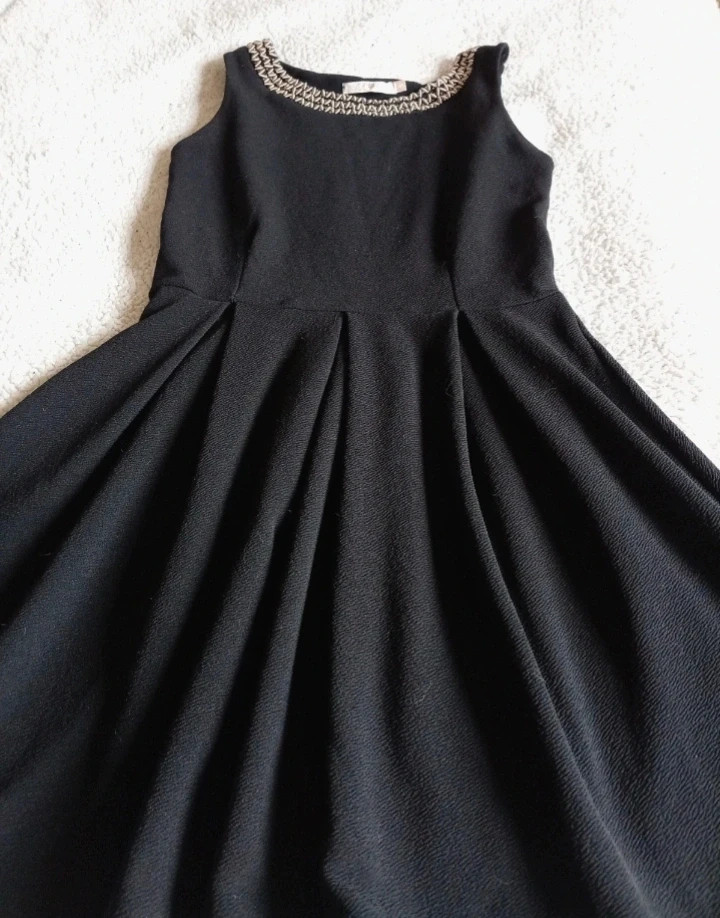 Vestido negro Inside S abalorios fiesta casual Little Black Dress robe noire party – Inside – taille S / 36 / 8 5