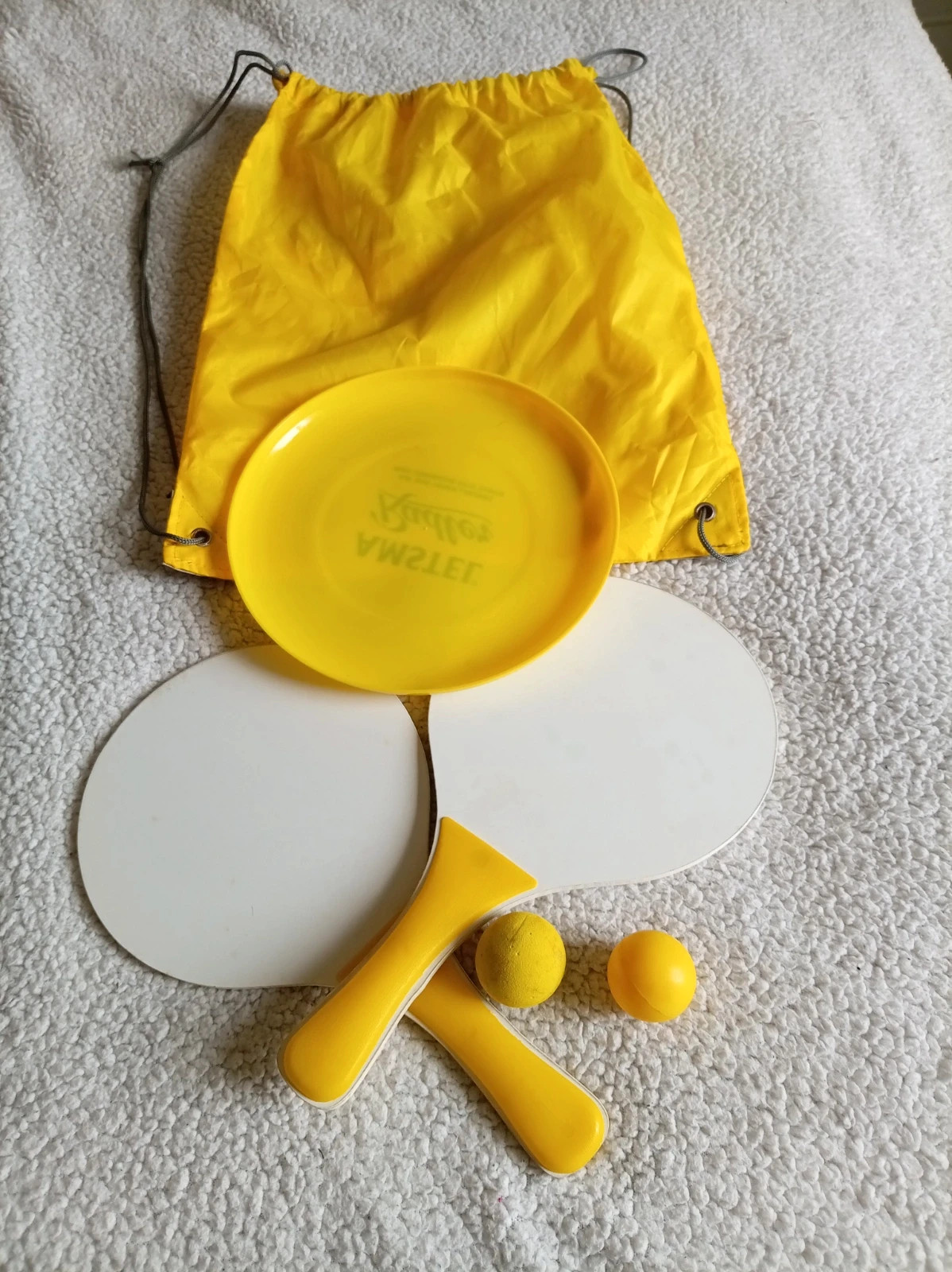 Set playa Amstel Radler palas frisbee mochila kit jeux de plage beach games – Amstel – taille Taille unique 2