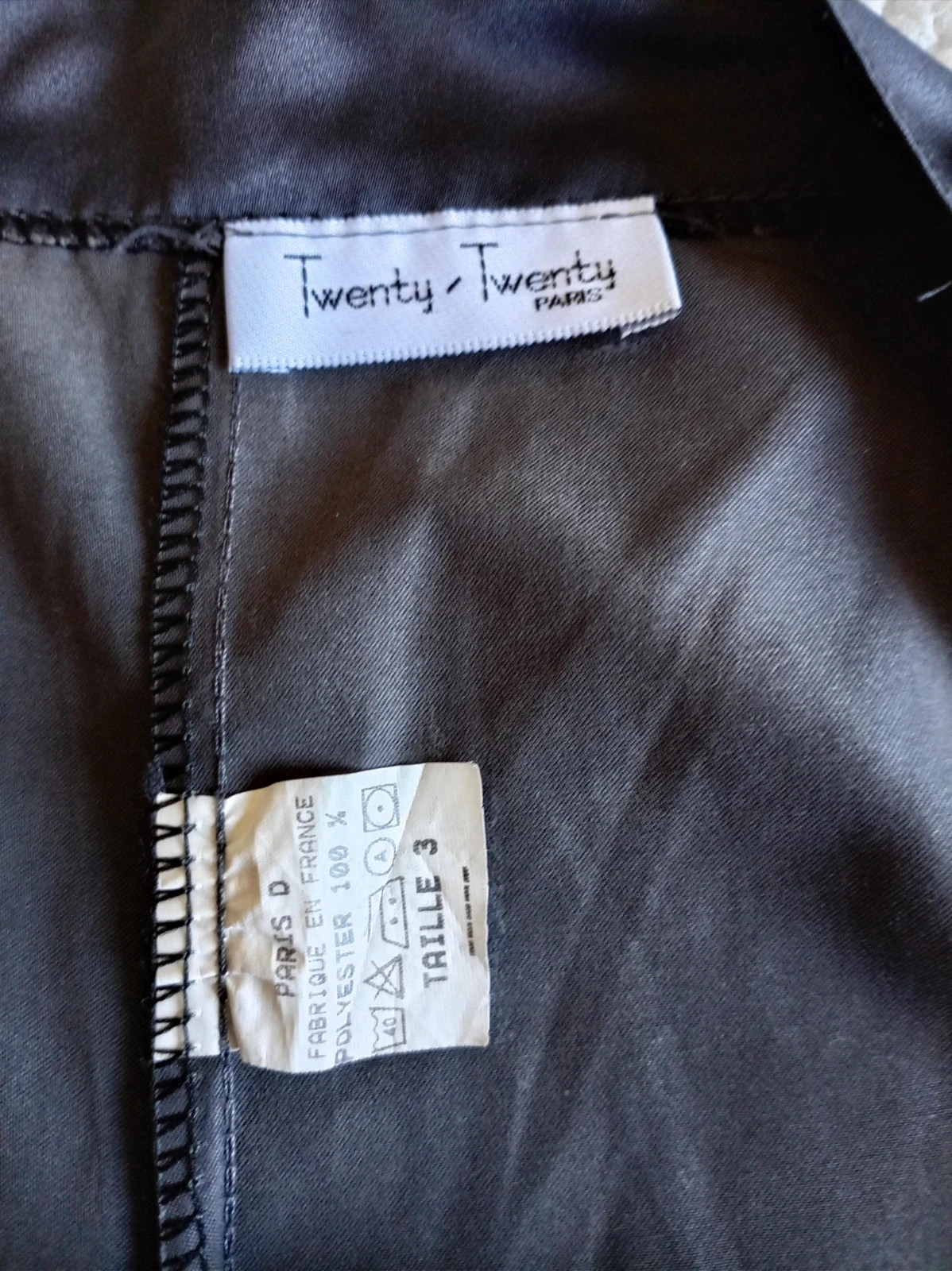 Pantalón cargo satén Twenty Twenty Paris Vintage Y2K Talla L FR42 IT46 – Twenty-Twenty – taille L / 40 / 12 4