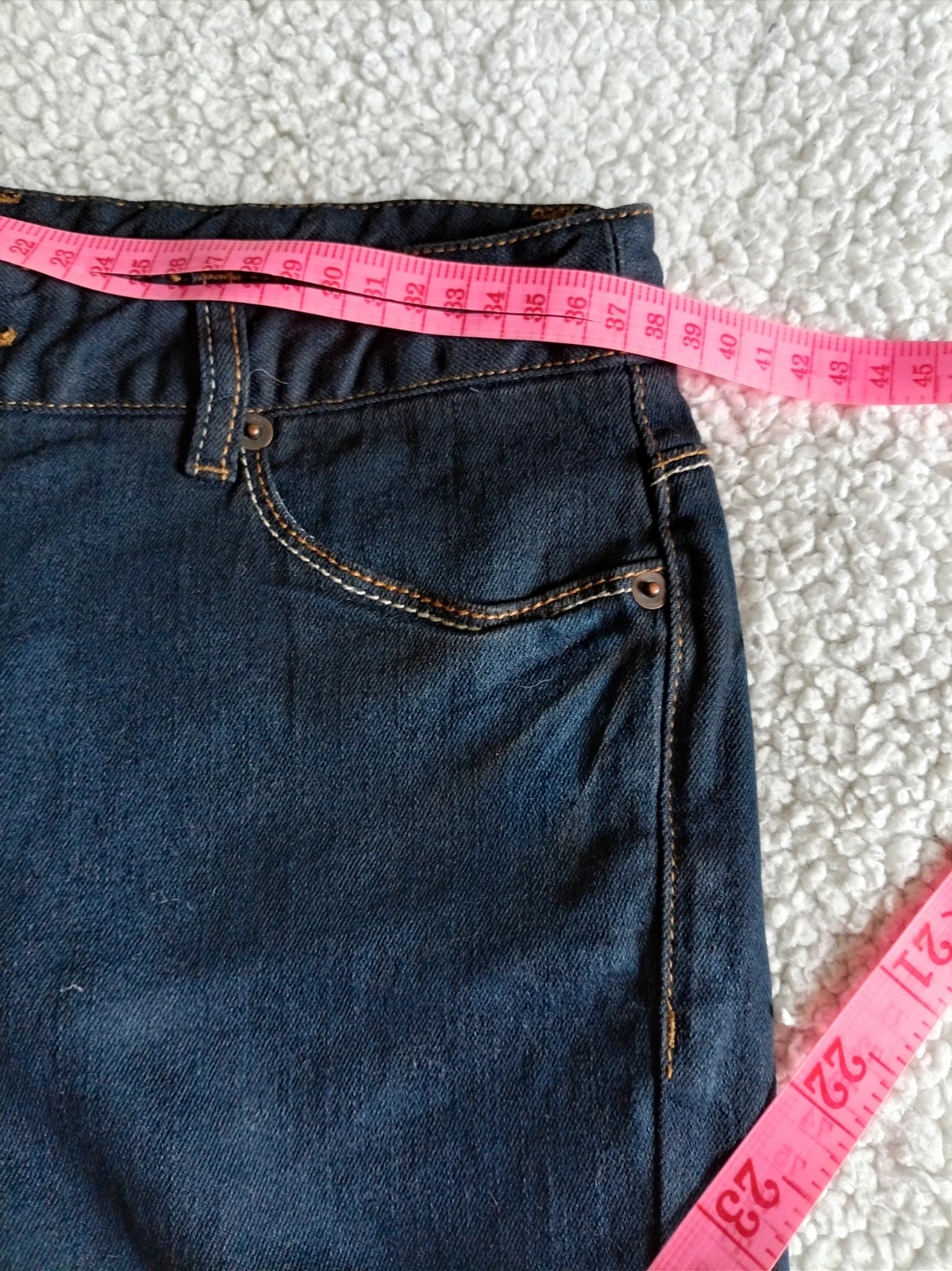 Shorts vaqueros oscuros talla 38 M Woman denim shorts basic Kiabi – Kiabi – taille M / 38 / 10 5