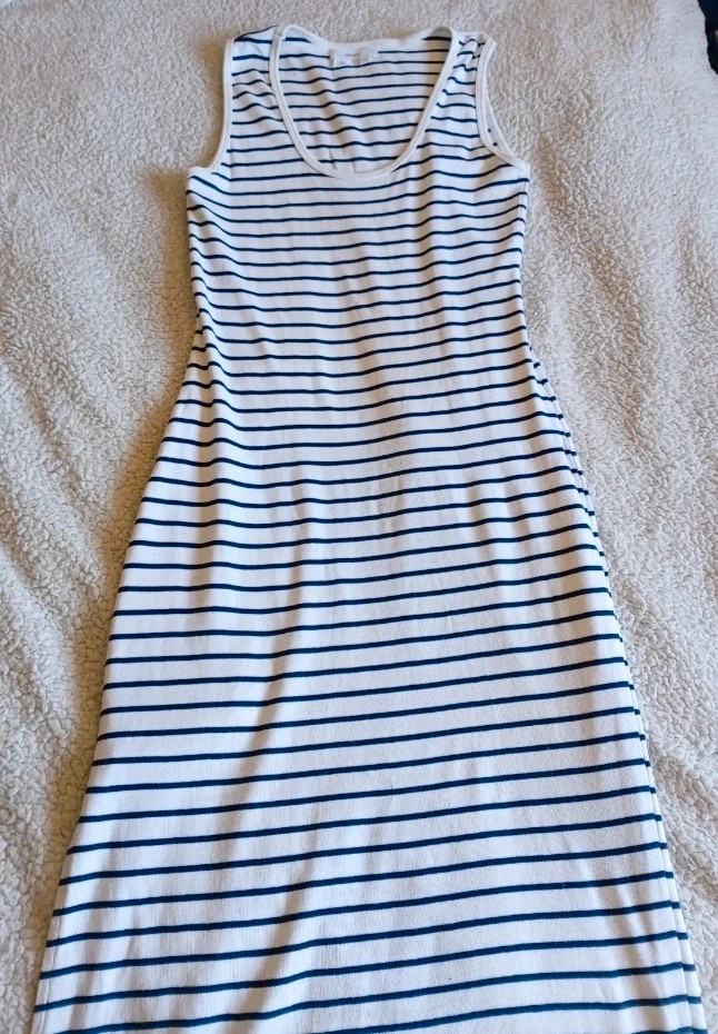 Vestido Largo Rayas Zara Striped Long Dress Talla S M – Zara – taille S / 36 / 8 3