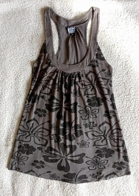 Top tirantes nadadora walk and talk vintage tank top flores hawaii talla S – Walk And Talk – taille S / 36 / 8 4