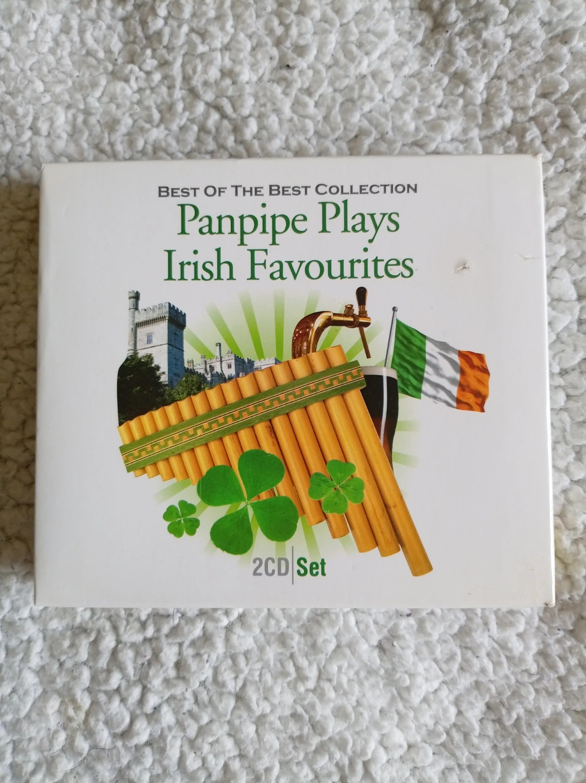 Pack musica Irlanda folklore irish favourites panpipe plays 2 cd set vintage 2008 5