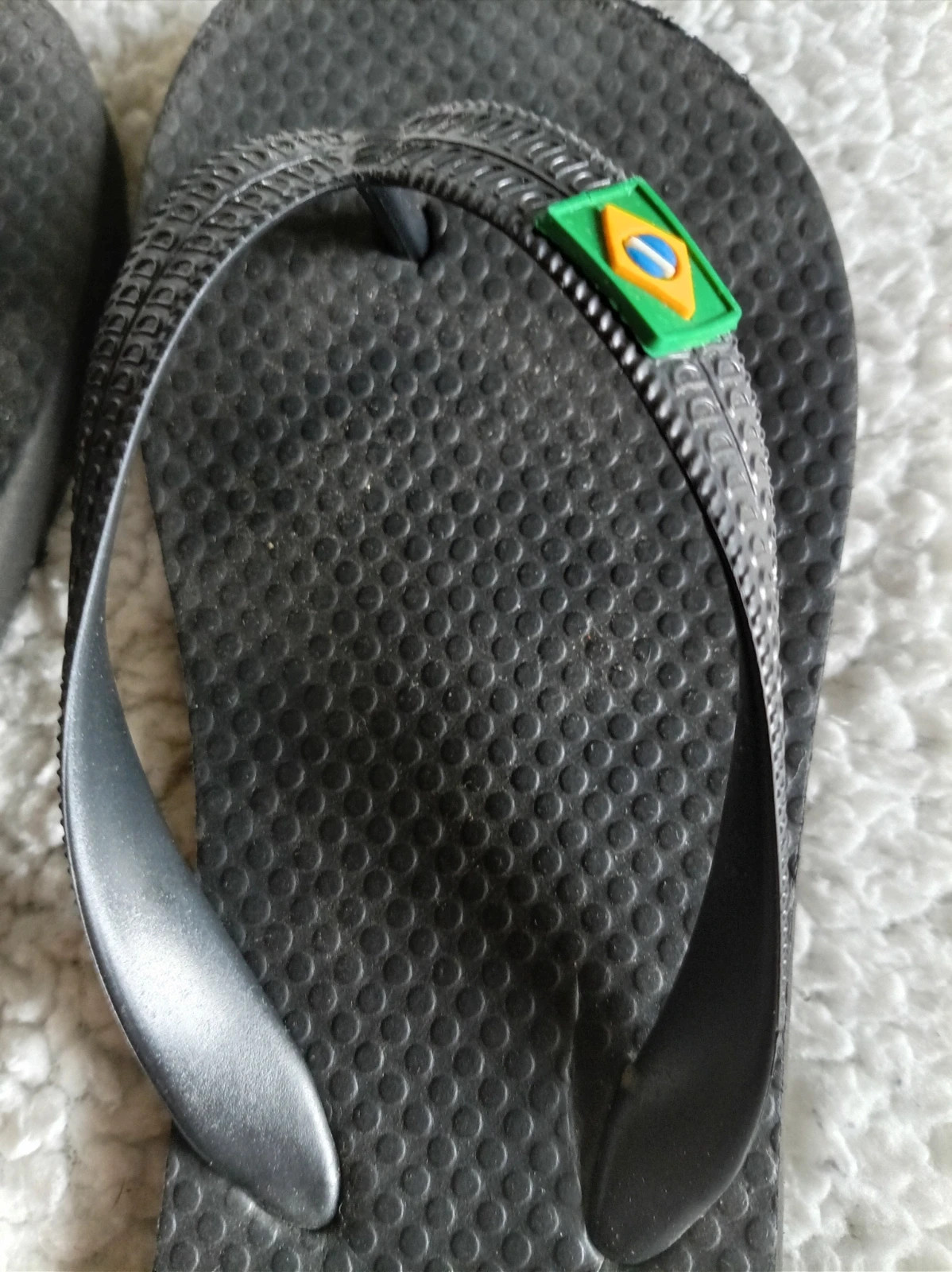 Chanclas negras Havaianas Brasil flip flops size 28 tongs black – Havaianas – taille 28 2