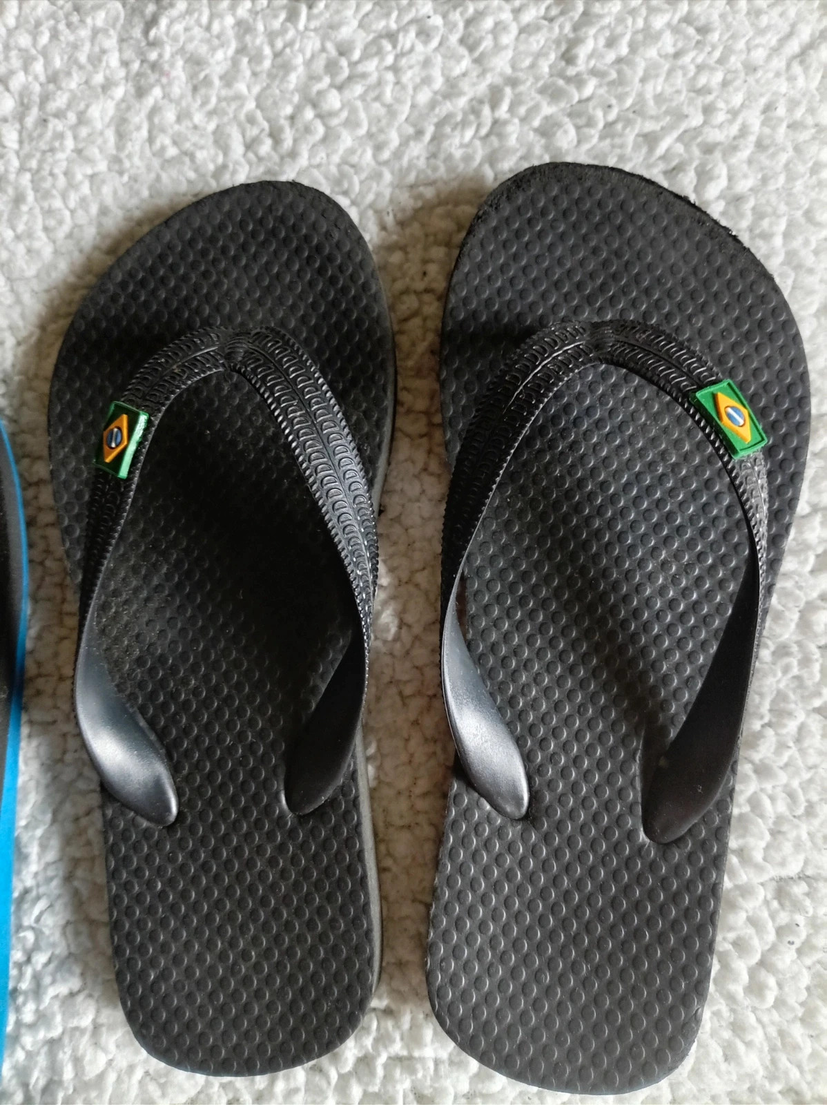 Chanclas negras Havaianas Brasil flip flops size 28 tongs black – Havaianas – taille 28 3