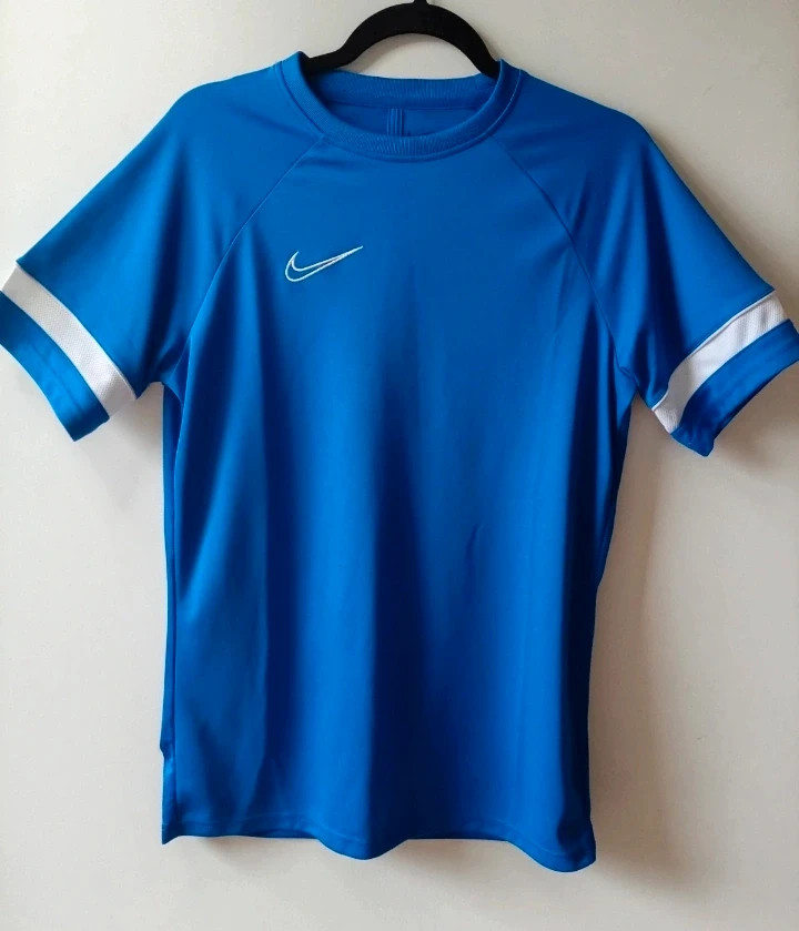 Camiseta Nike dri fit t-shirt bleu sport vintage M – Nike – taille M