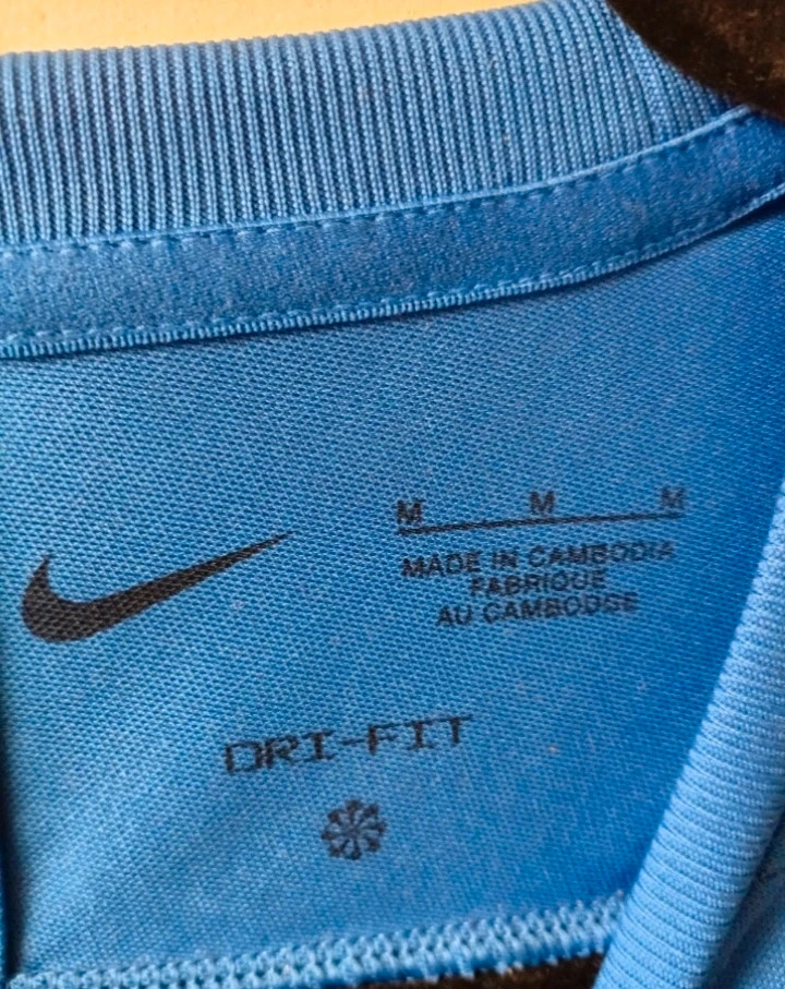 Camiseta Nike dri fit t-shirt bleu sport vintage M – Nike – taille M 4
