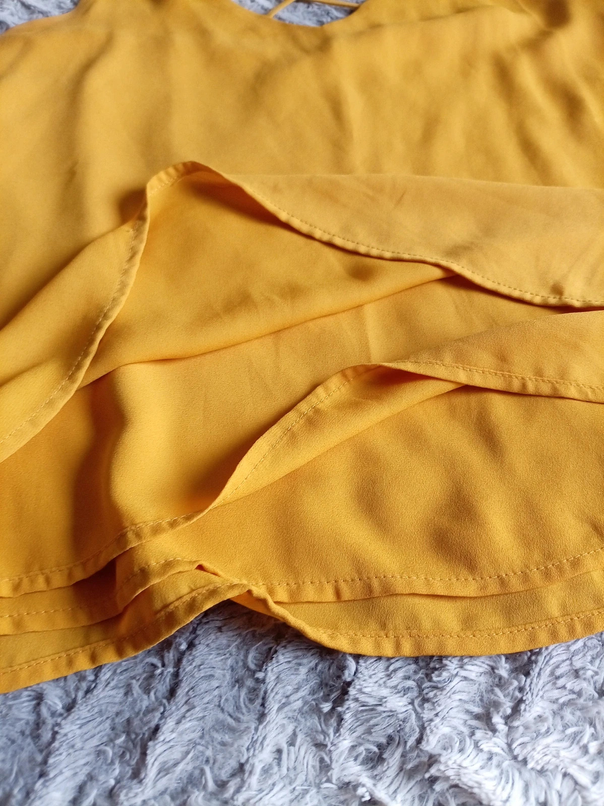 Top Tirantes amarillo Mostaza strappy crossover Top Talla L Pimkie – Pinkie – taille L / 40 / 12 3