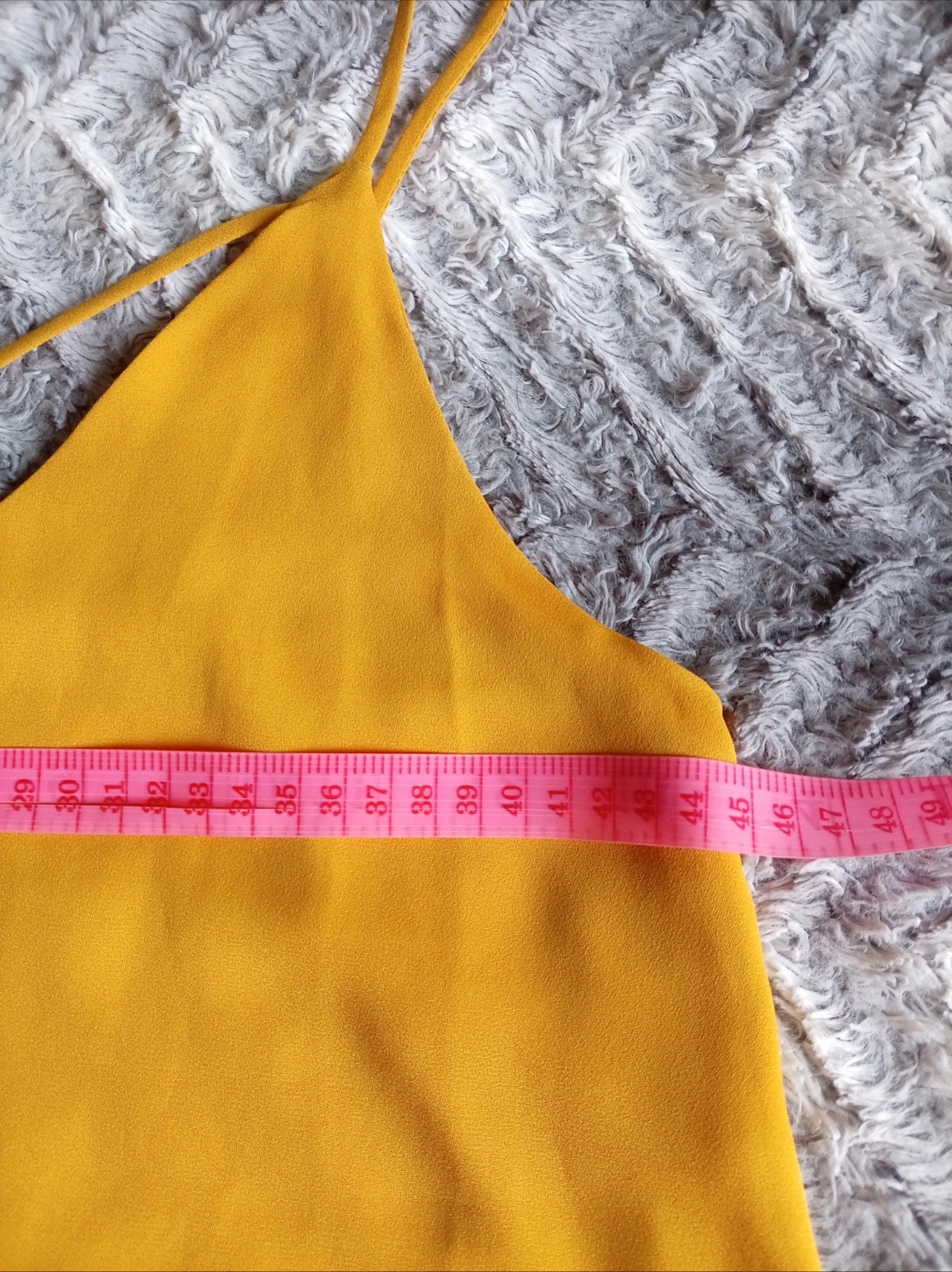 Top Tirantes amarillo Mostaza strappy crossover Top Talla L Pimkie – Pinkie – taille L / 40 / 12 5