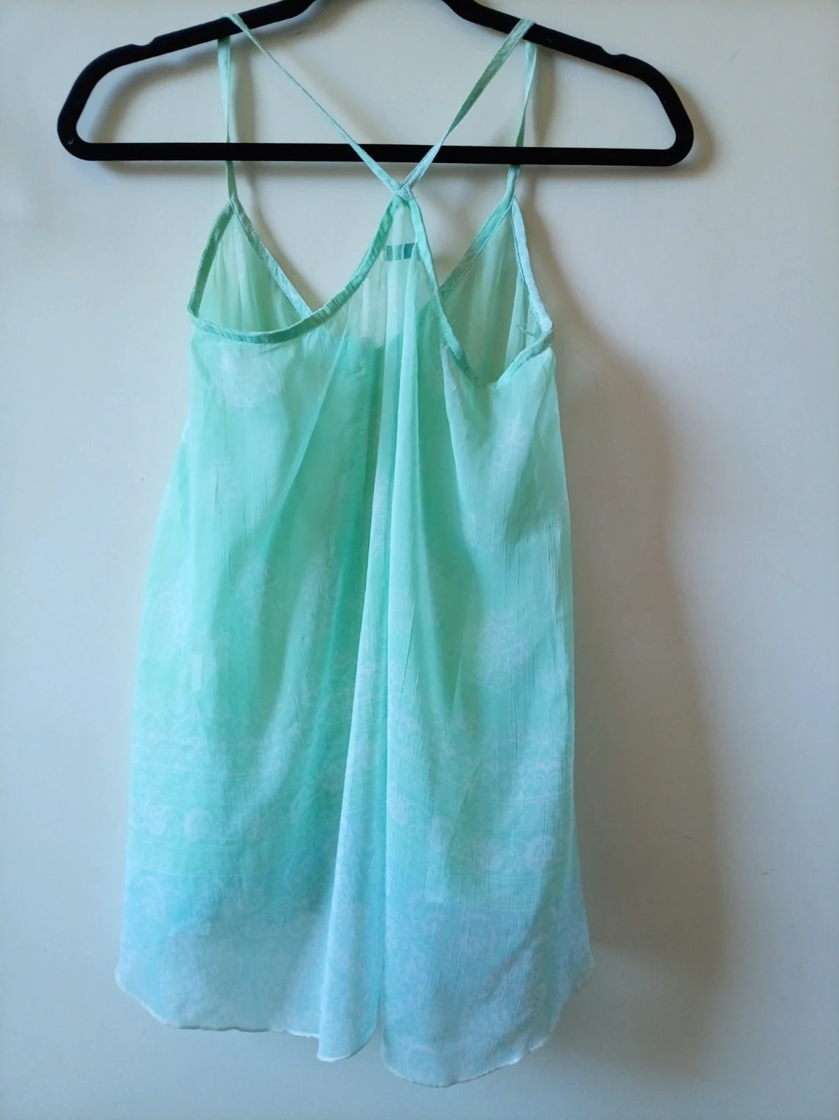 Top Stradivarius S mint verde tirantes boho chic blusa – Stradivarius – taille S / 36 / 8 3