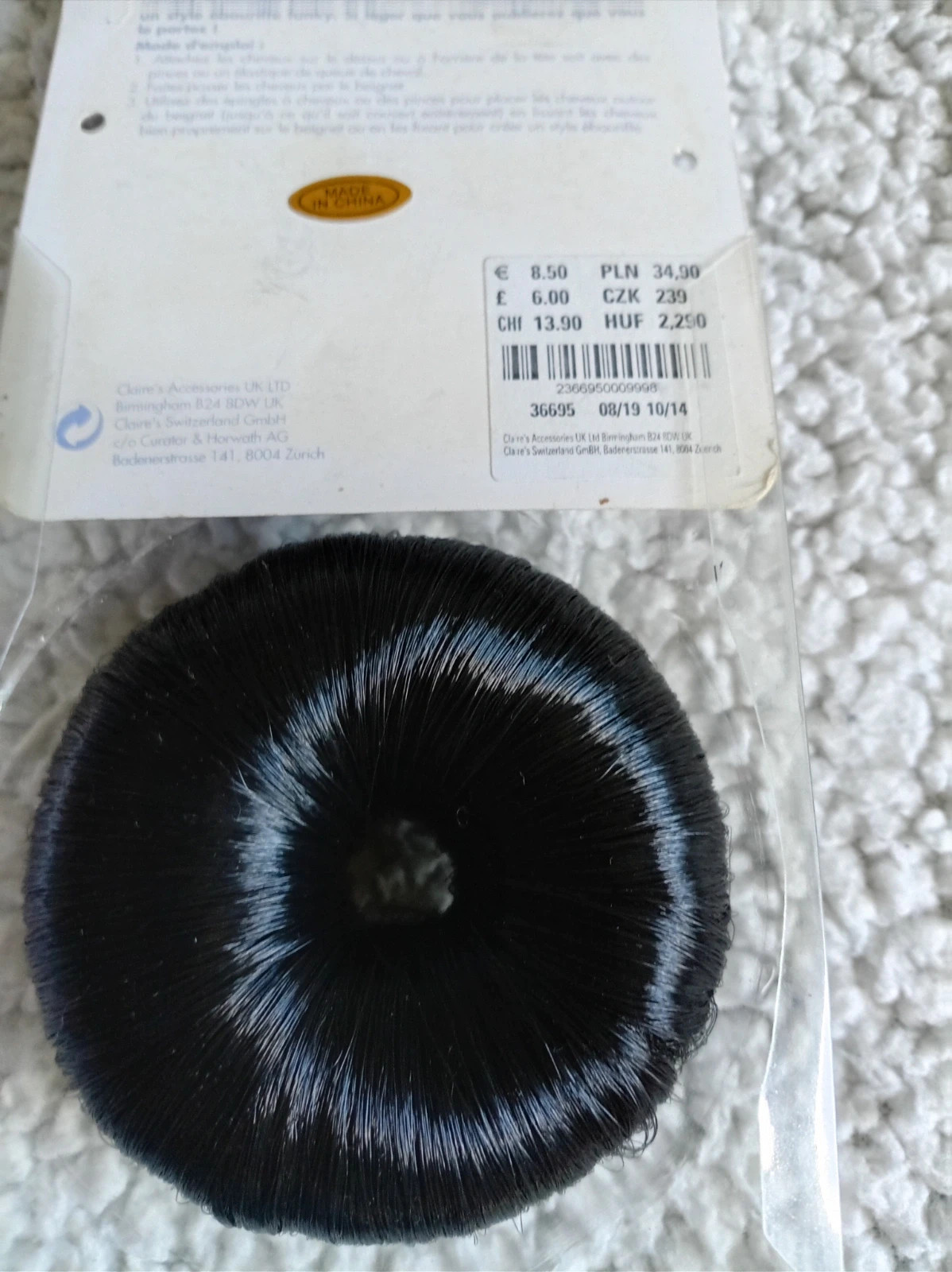 Pack Accesorios peinado Vintage Bun Maker Pompadour Comb Scünci Claire's talla unica – Claire's 5
