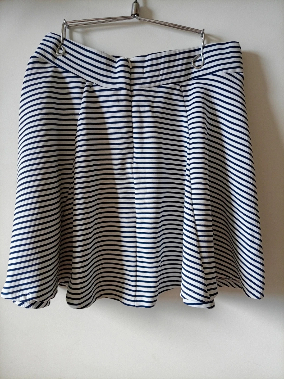 Falda skater rayas marineras Striped mini skirt Pimkie M Talla 38 – Pinkie – taille M / 38 / 10 3