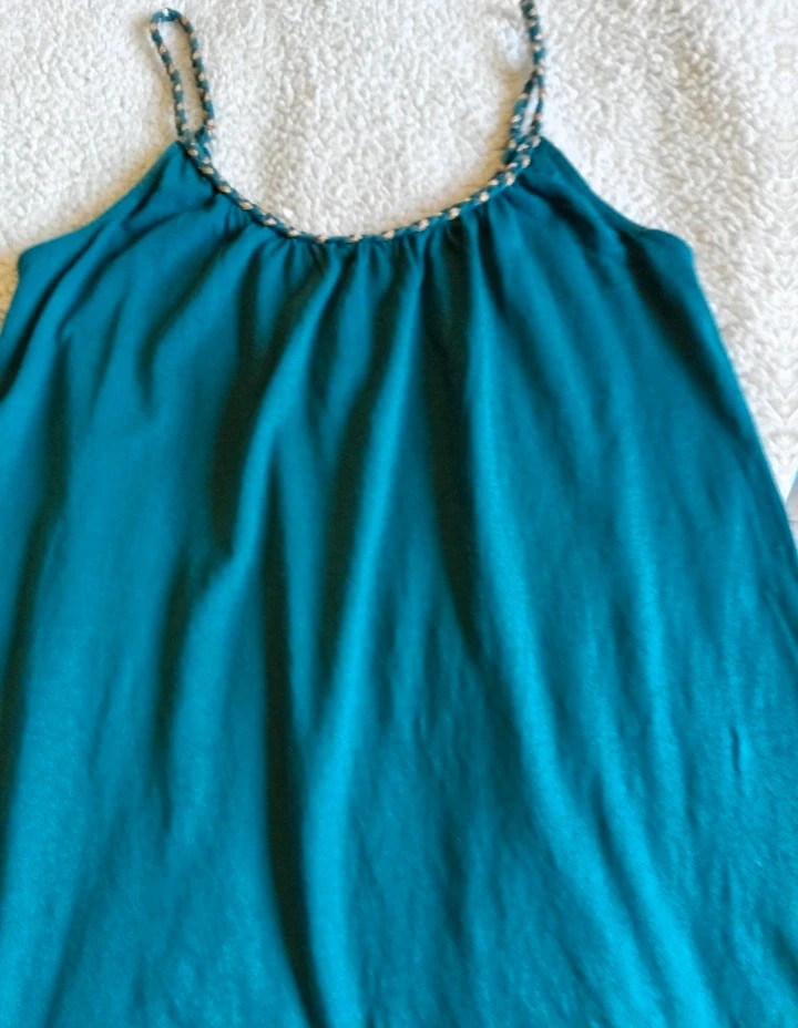 Top tiffany azul verde chic turquesa dorado tranza d'or Talla/Taille S Inextenso – In Extenso – taille S / 36 / 8 3