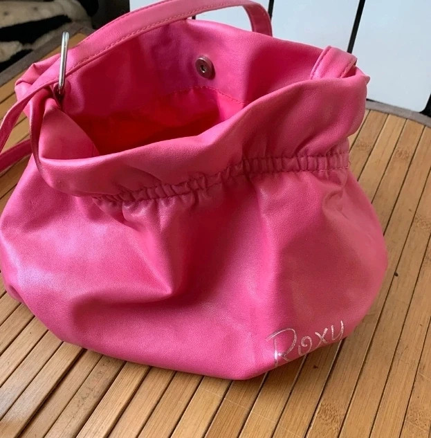 Bolso ROXY Vintage Y2K Pink Bag PU. Nylon Auténtico – Roxy 4