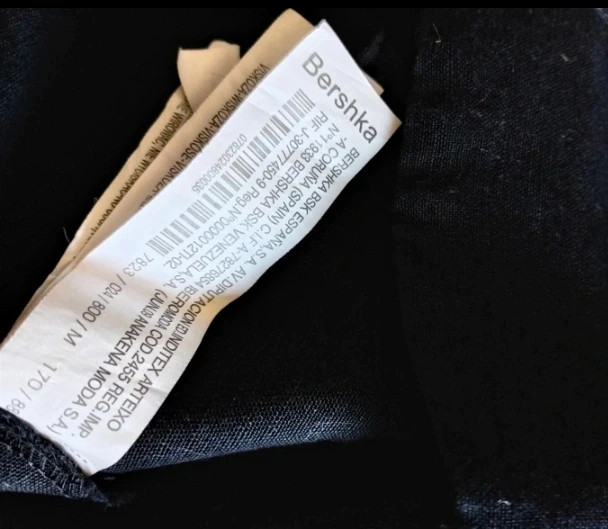 Chaleco negro Bershka Tailored Vest M Chic Goblincore Cute – Bershka – taille M / 38 / 10 3