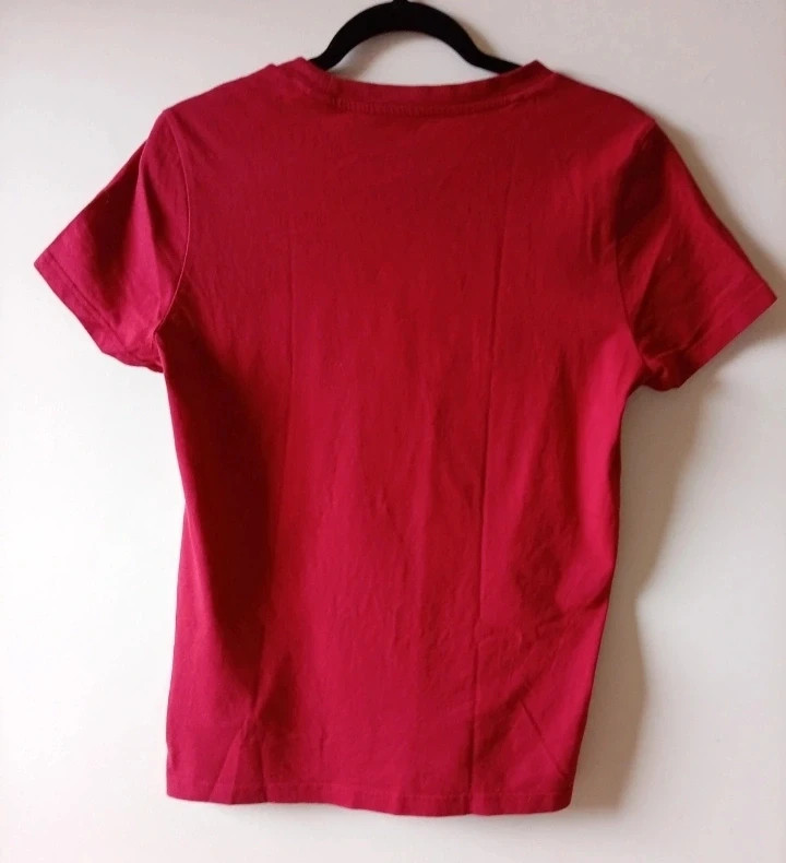 Adidas Red T-Shirt Camiseta Logo Mujer Femme L / 40 – adidas – taille L / 40 / 12 2