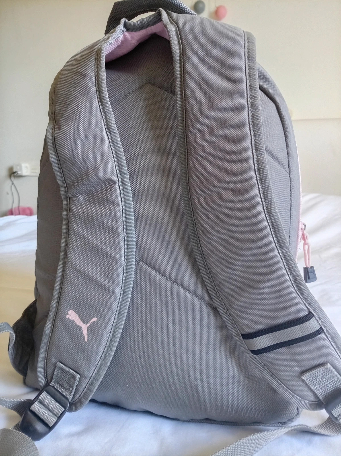 Mochila Puma gris y rosa – Puma 3
