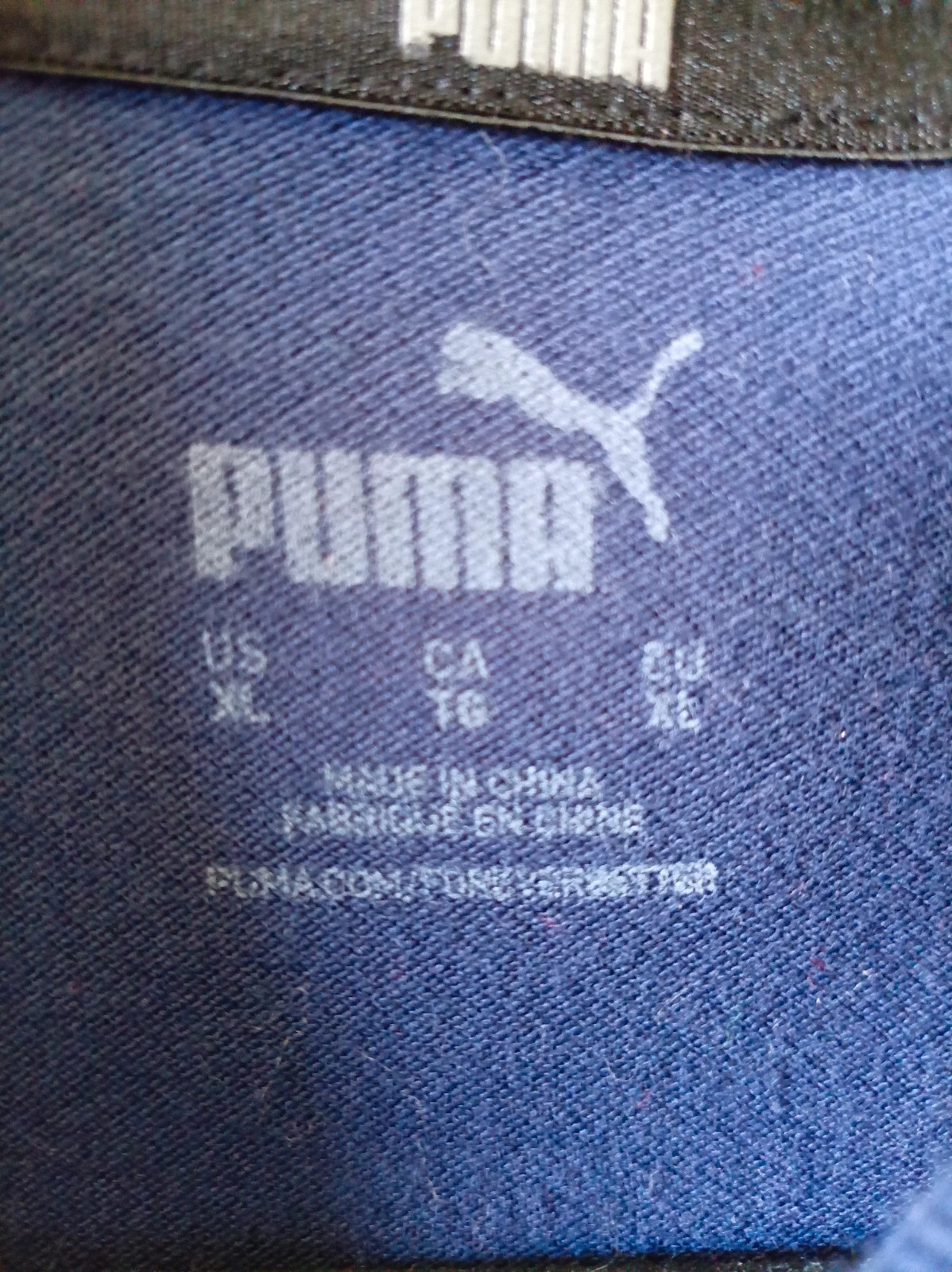 Polo Puma Azul Marino XL • Men's Navy Blue Polo Shirt • Sportswear Vintage Style XL – Puma – taille XL 3