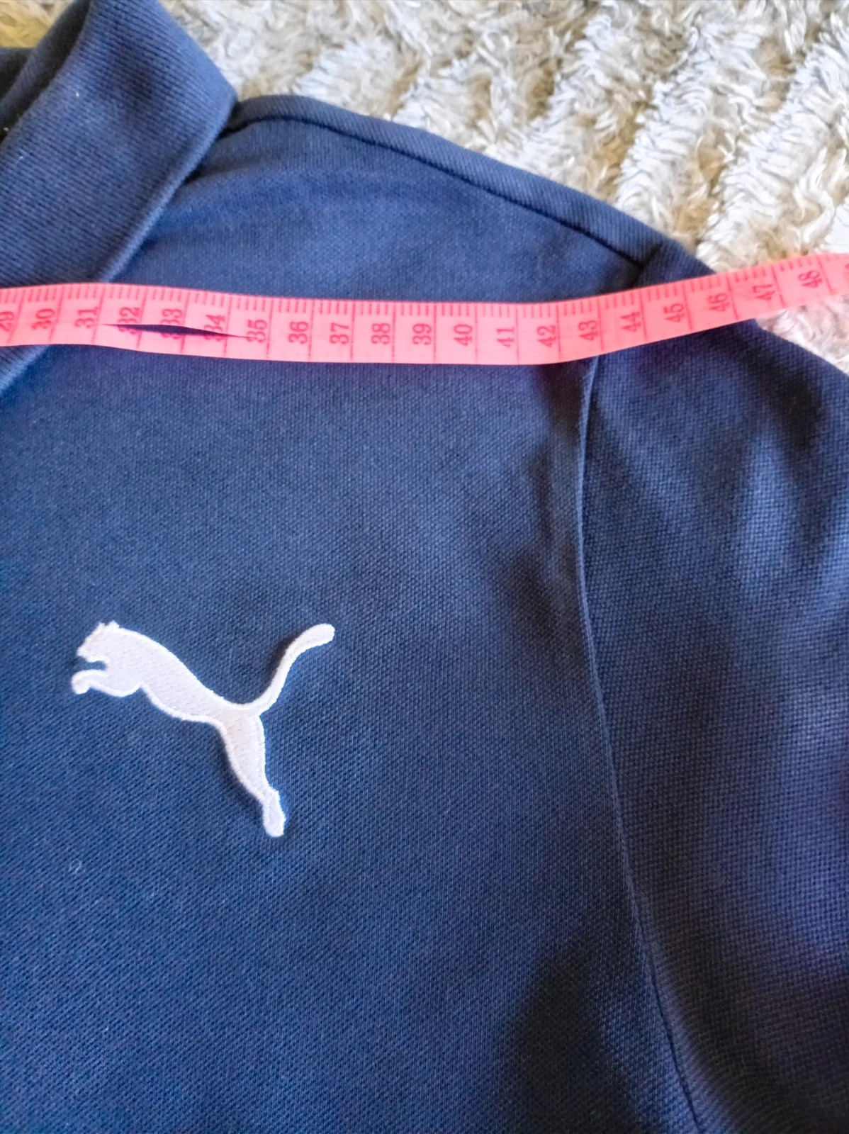 Polo Puma Azul Marino XL • Men's Navy Blue Polo Shirt • Sportswear Vintage Style XL – Puma – taille XL 5