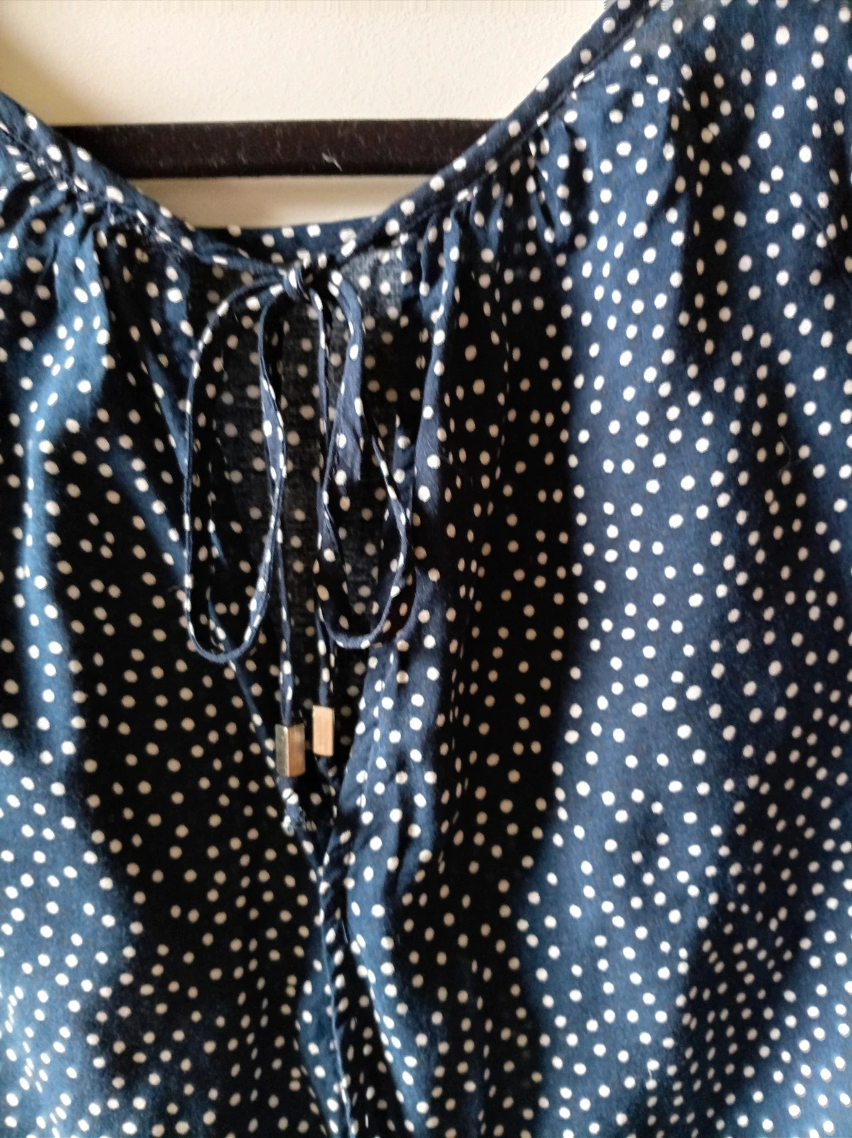 Top Bershka espalda cruzada Polka Dot M/28 Blouse Vintage Summer – Bershka – taille M / 38 / 10 3