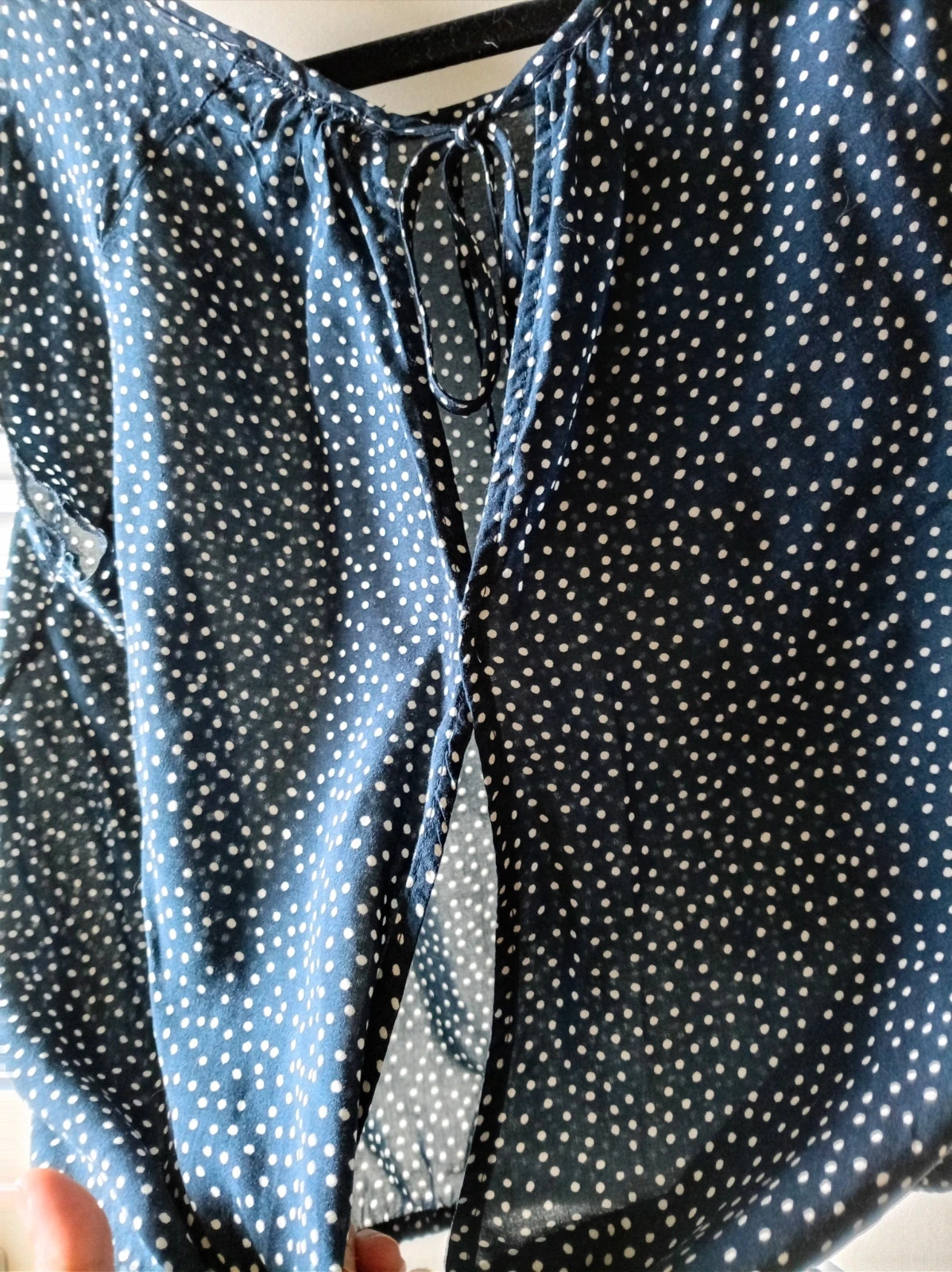 Top Bershka espalda cruzada Polka Dot M/28 Blouse Vintage Summer – Bershka – taille M / 38 / 10 4