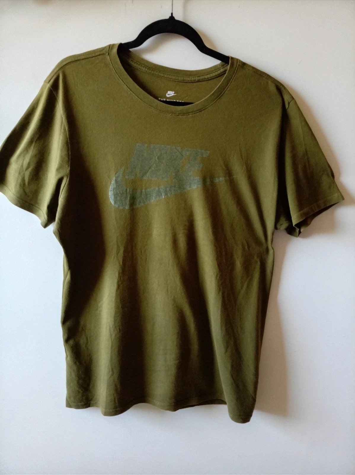 Camiseta Nike Khaki Vintage T-shirt Nike Vert Kaki L / retro y2k oversize streetwear Men's Nike Tee – Nike – taille L 2