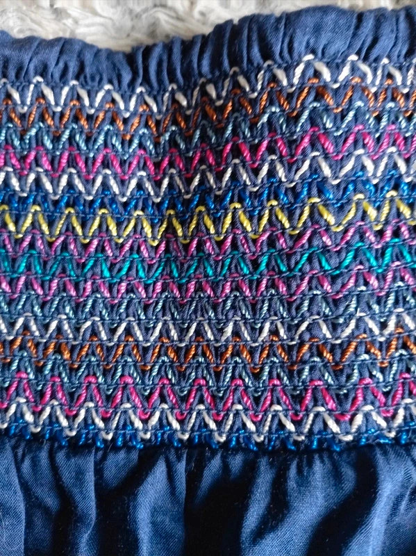 Fórmula Joven Mini Skirt Falda corta Azul Marino Boho Chic Talla M / L – El Corte Inglés – taille L / 40 / 12 2