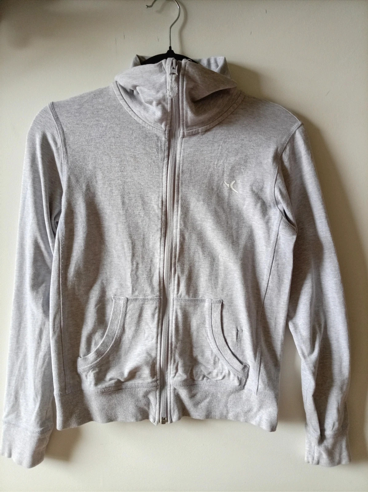 Chaqueta Domyos Gris S Sweat zippé sport gris M/S Gray Zip Hoodie S M Minimalist