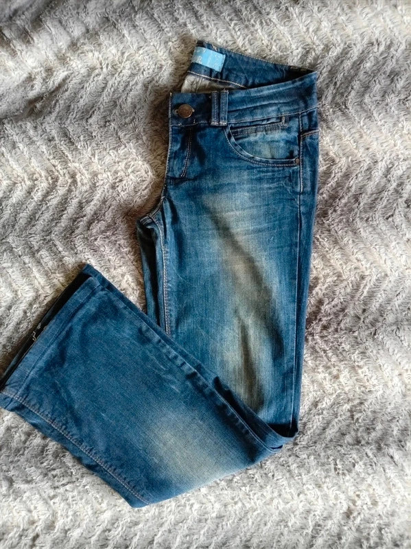 Vaquero Jeans Pull & Bear Bootcut Flare Vintage Style Azul Talla 36 /38 S M – Pull & Bear – taille S / 36 / 8 3