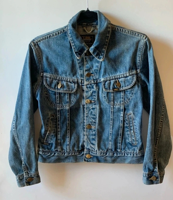 Lee Rider Jacket Vintage - Chaqueta Vaquera Size M - Denim Veste