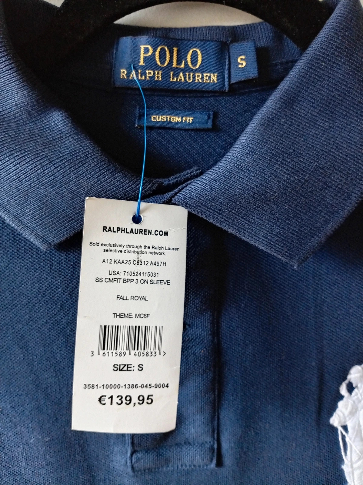 Polo Ralph Lauren Big Pony Navy Blue Talla Taille S Custom Fit – Ralph Lauren – taille S 4
