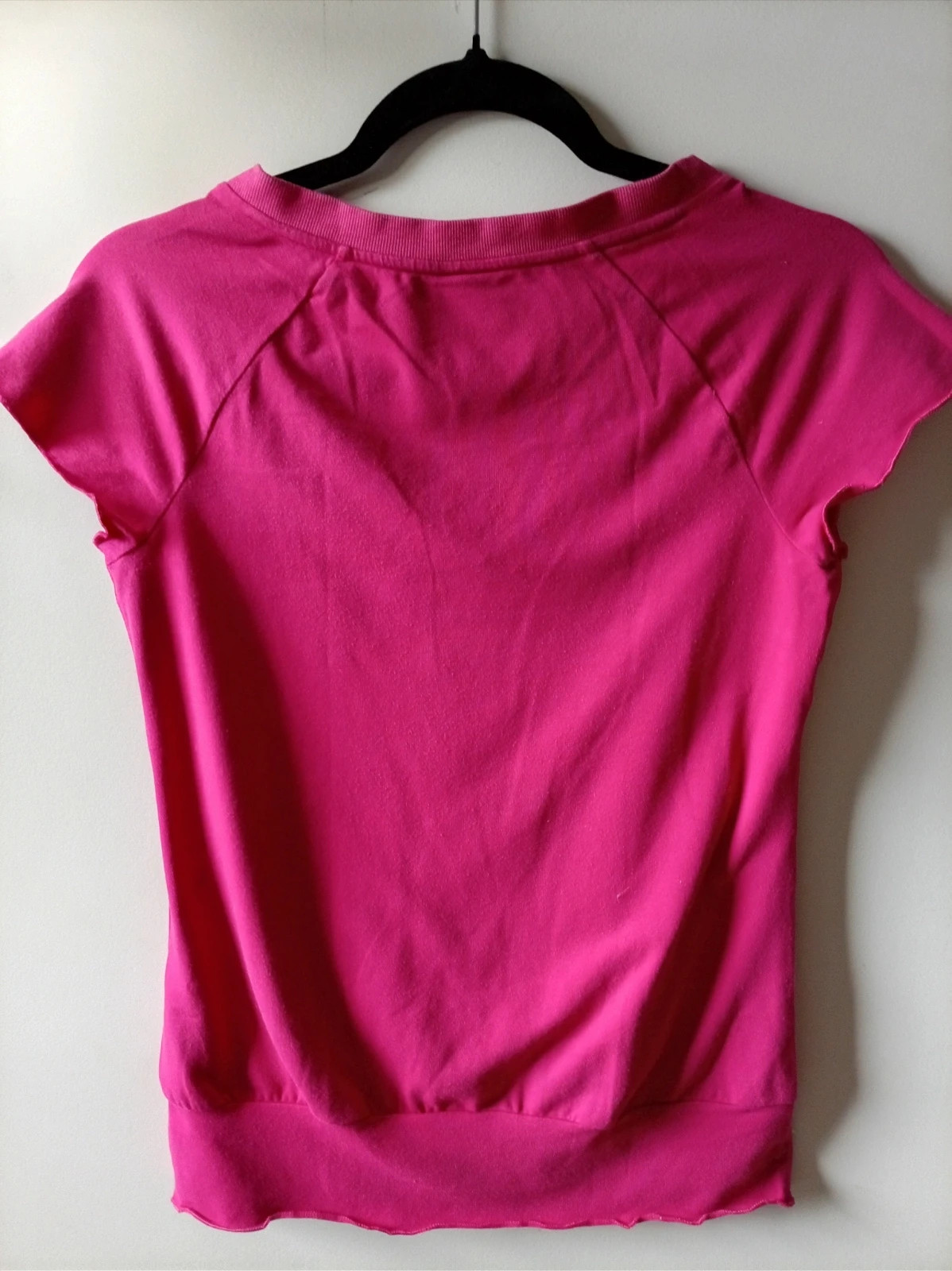 Camiseta Nike Fit Dry Pink Sport T-shirt Studio Vintage Style – Nike – taille S / 36 / 8 5