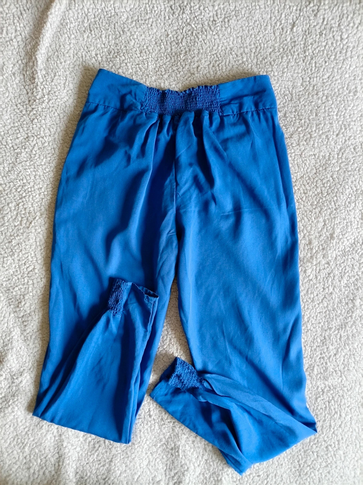Pantalón Harem Bershka Blue Jogger Trousers Talla M / 38 – Bershka – taille M / 38 / 10 5
