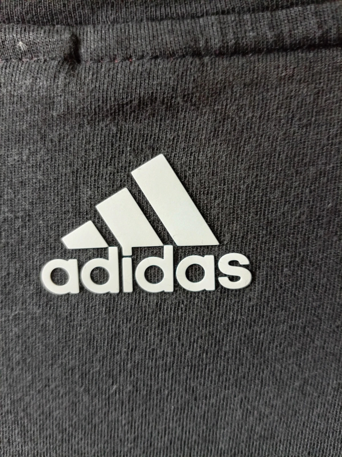 Camiseta Adidas Negra Talla S / Black Adidas T-shirt logo – adidas – taille S / 36 / 8 5
