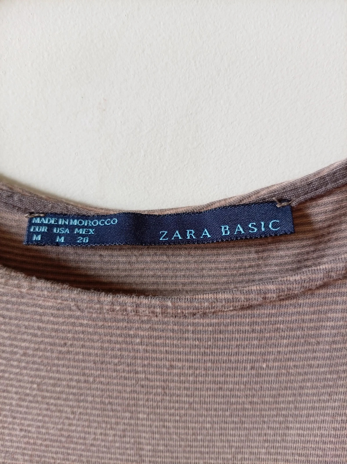 Zara Basic Ruffle Dress / Vestido Volantes Marrón M – Zara – taille M / 38 / 10 5