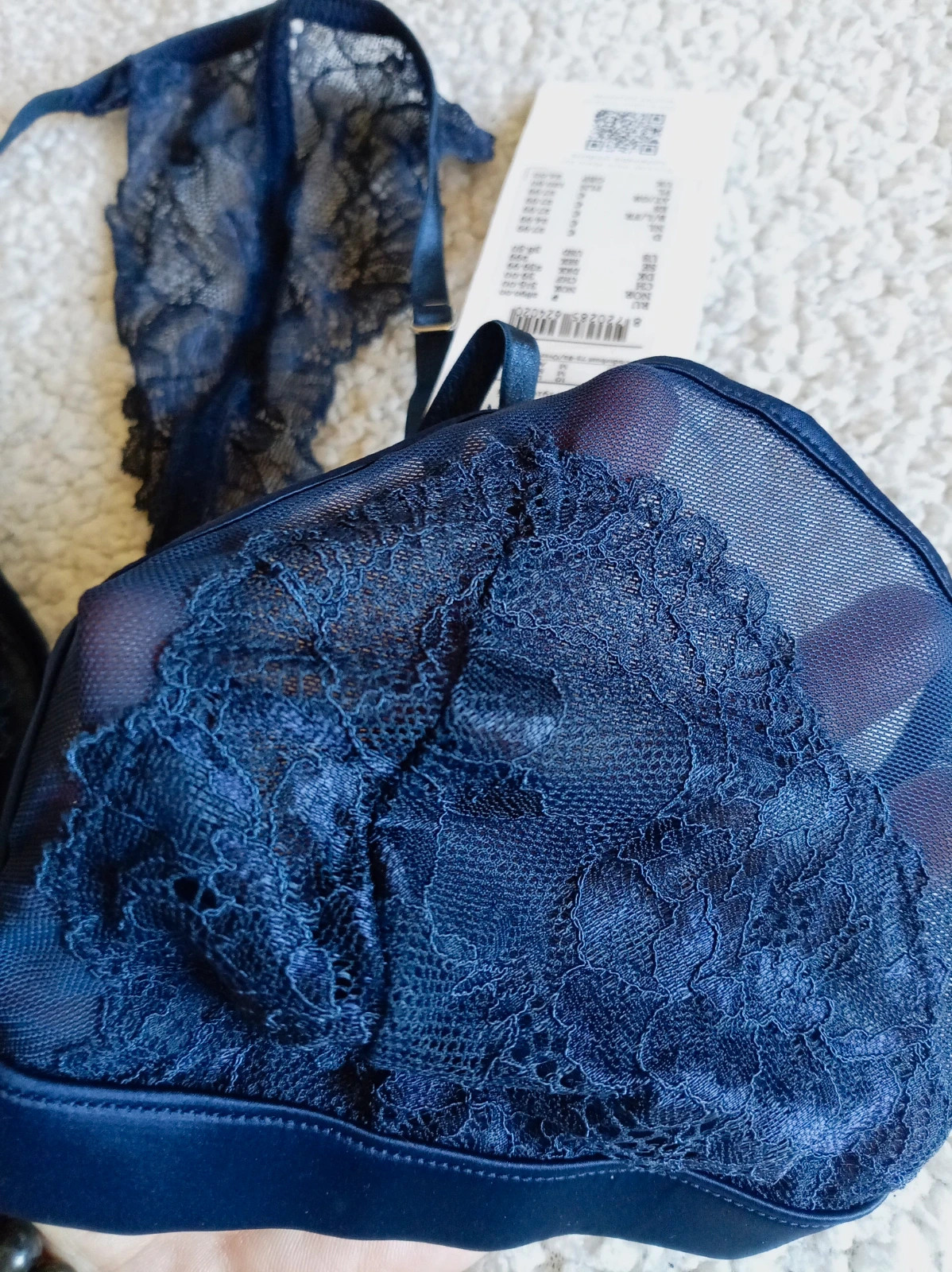 Bralette Libby Hunkemöller Azul Marino Talla M Nuevo con etiquetas – Hunkemöller – taille M 2