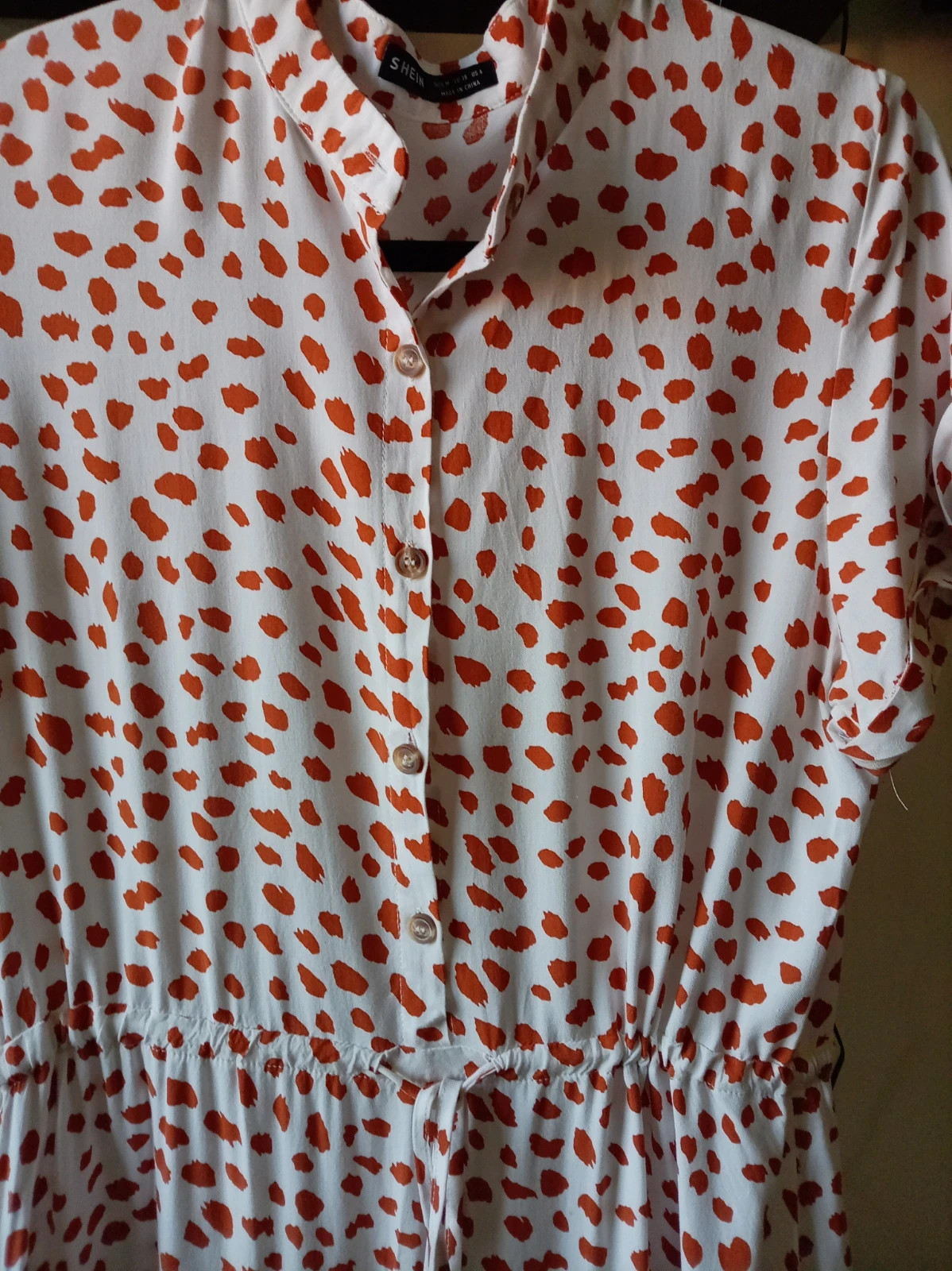 vestido midi talla M rust animal print robe midi Shein – Shein – taille M / 38 / 10 4
