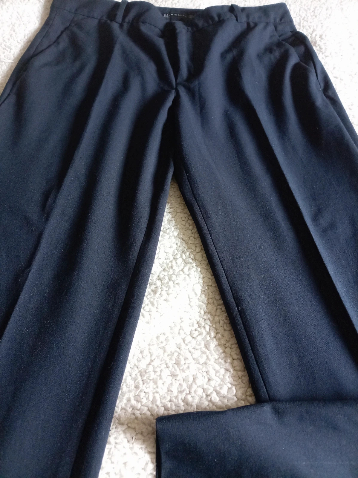 Pantalón de vestir Zara Woman Azul Marino Talla M – Zara Woman – taille M / 38 / 10 3