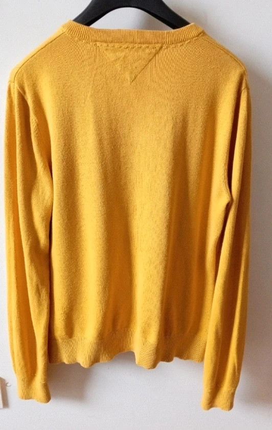 Jersey Tommy Hilfiger Original - Amarillo Mostaza (Talla M / L) unisex – Tommy Hilfiger – taille M / 38 / 10 2